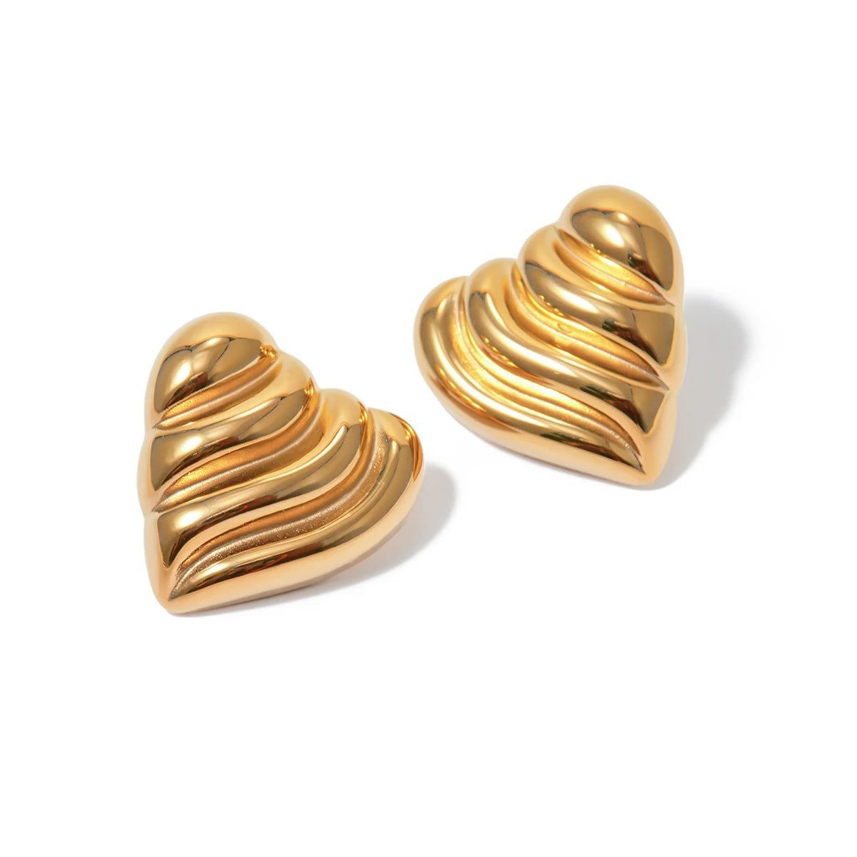 Heart earring